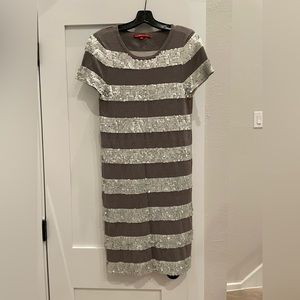 Sequined stretchy dress